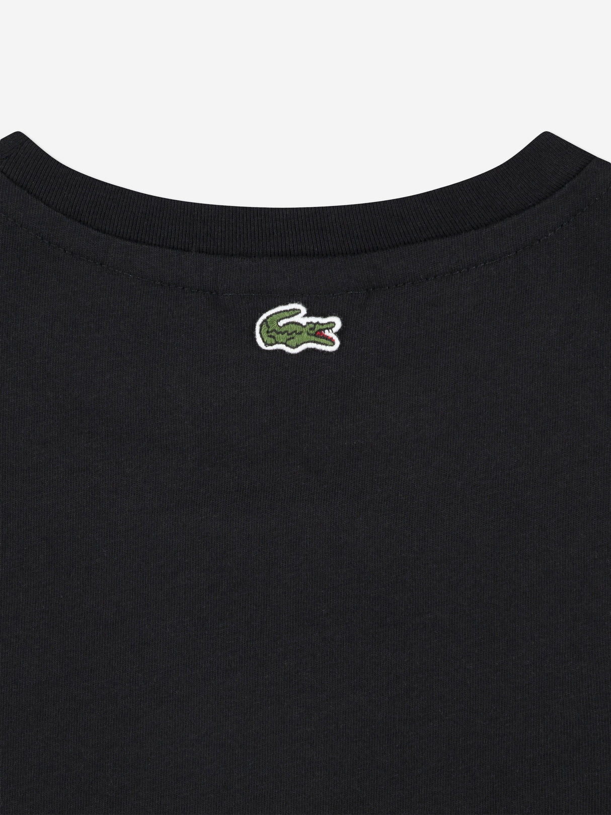 Lacoste Boys Logo T-Shirt in Black