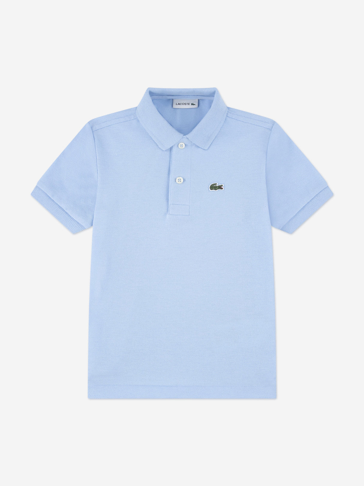 Lacoste Boys Petit Pique Polo Shirt in Blue
