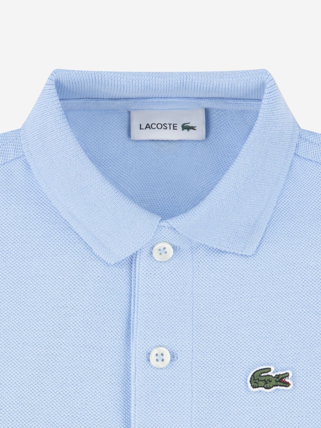 Lacoste Boys Petit Pique Polo Shirt in Blue