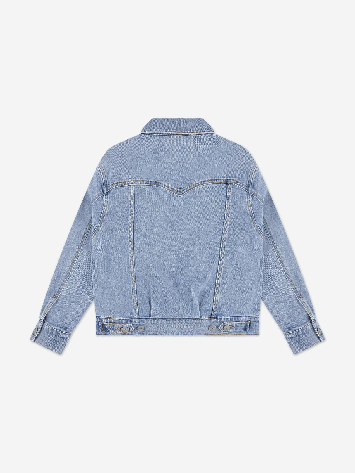 Levi's Girls Oversized Western Trucker Jacket in Blue