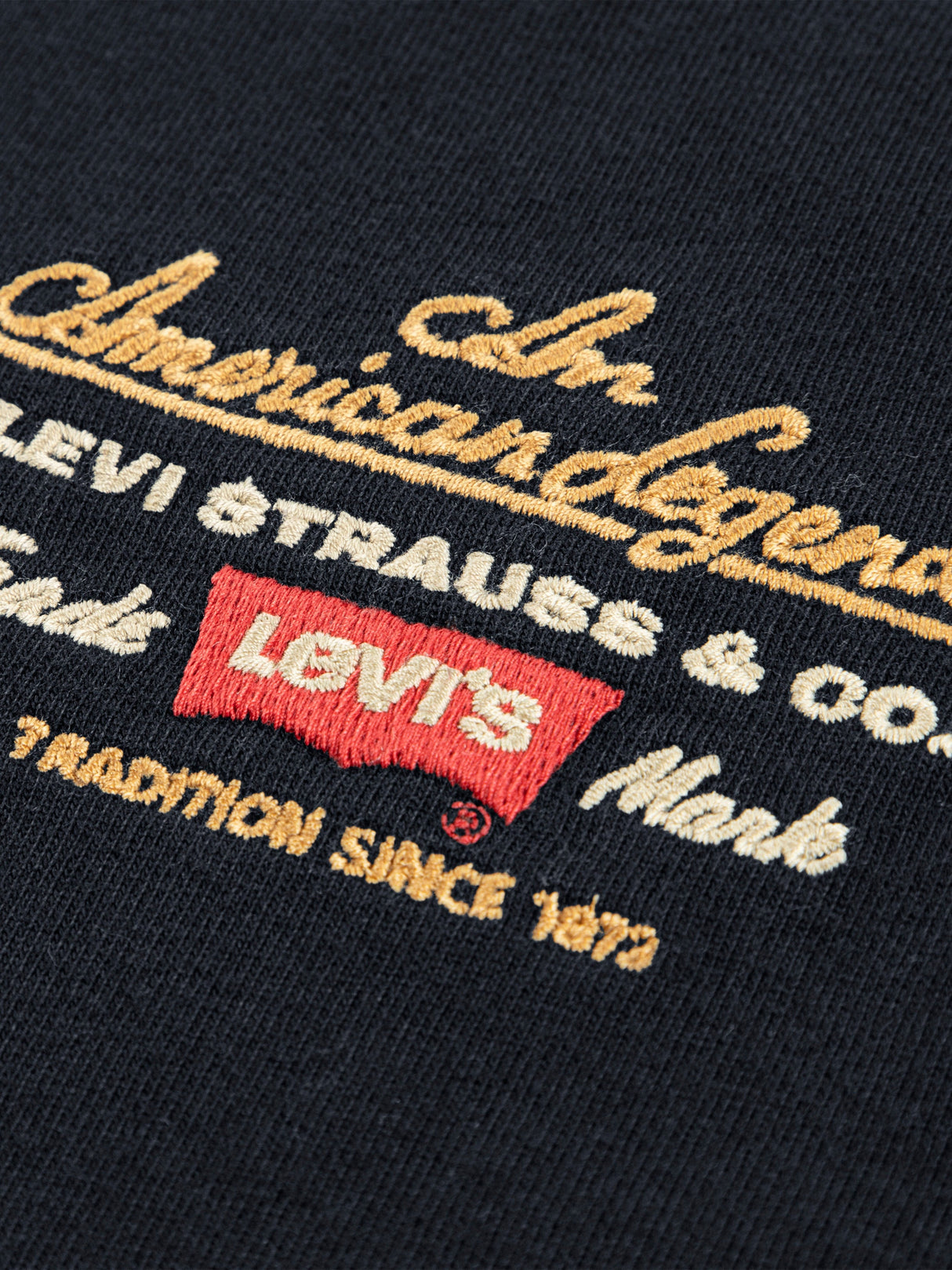 Levi's Boys Legendary Long Sleeve T-Shirt in Black