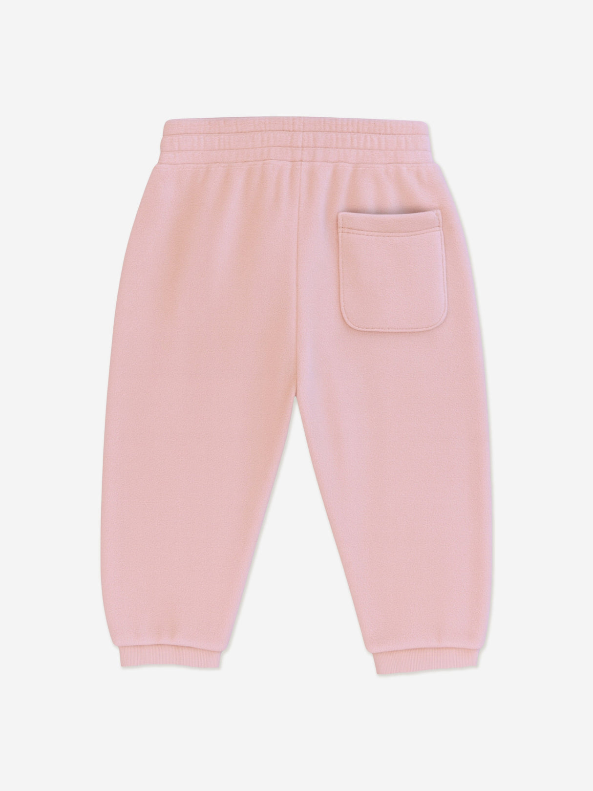 Mininio Baby Girls Cotton Fleece Tracksuit in Pink
