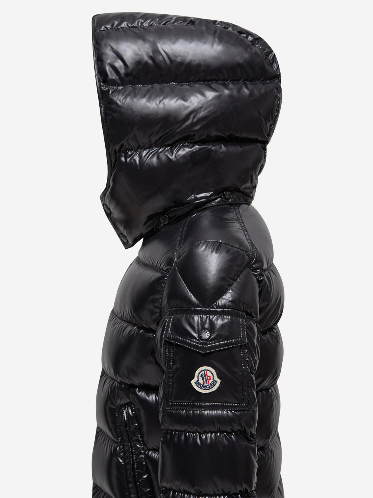 Moncler Enfant Kids Down Padded Maya Jacket in Black