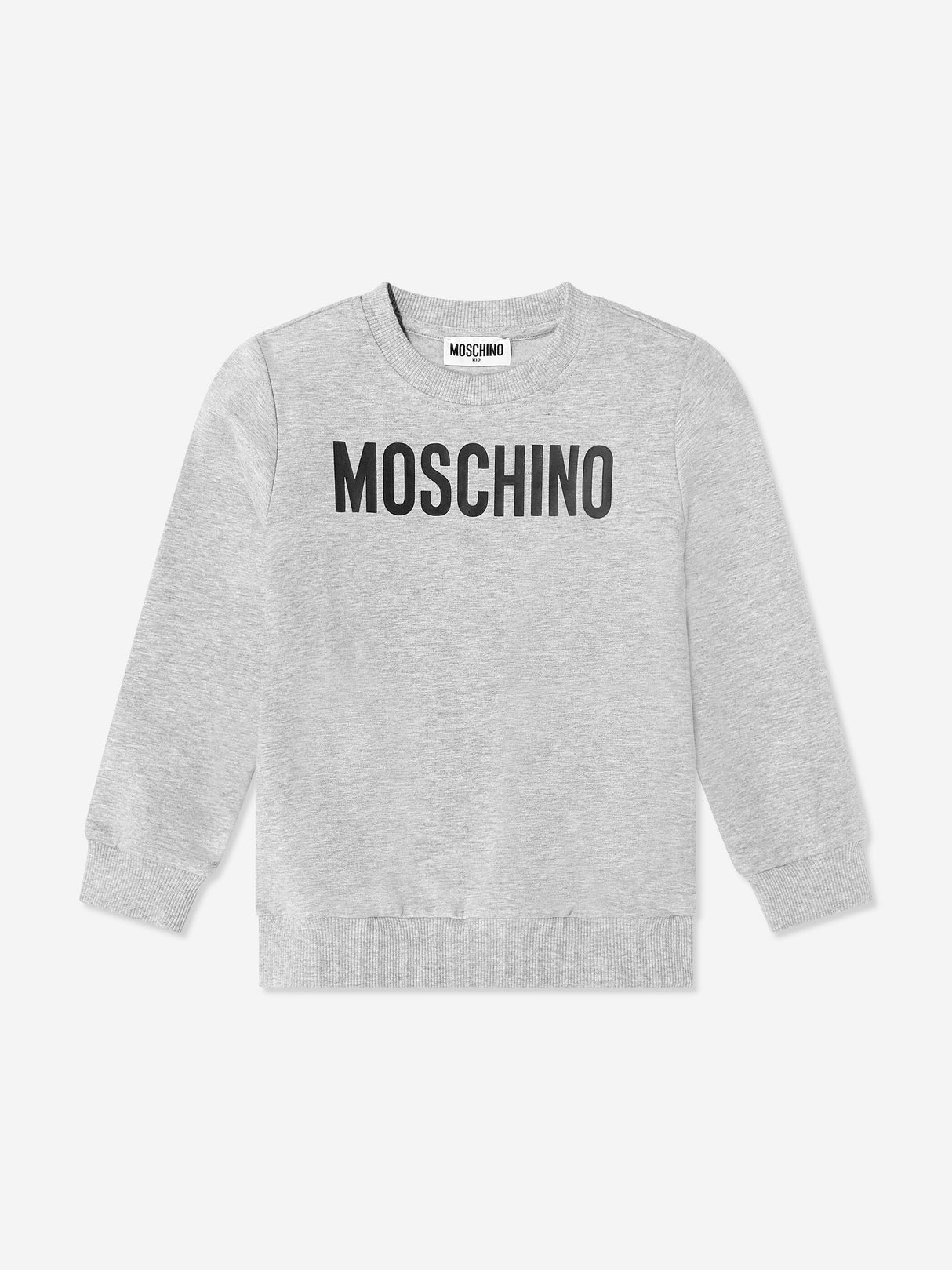 Moschino Kids Logo Tracksuit in Grey