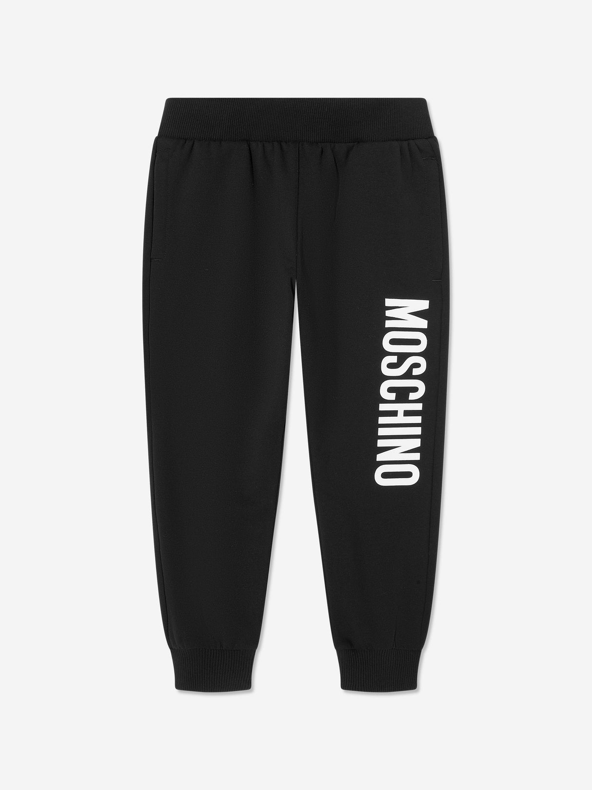 Moschino Kids Logo Joggers in Black