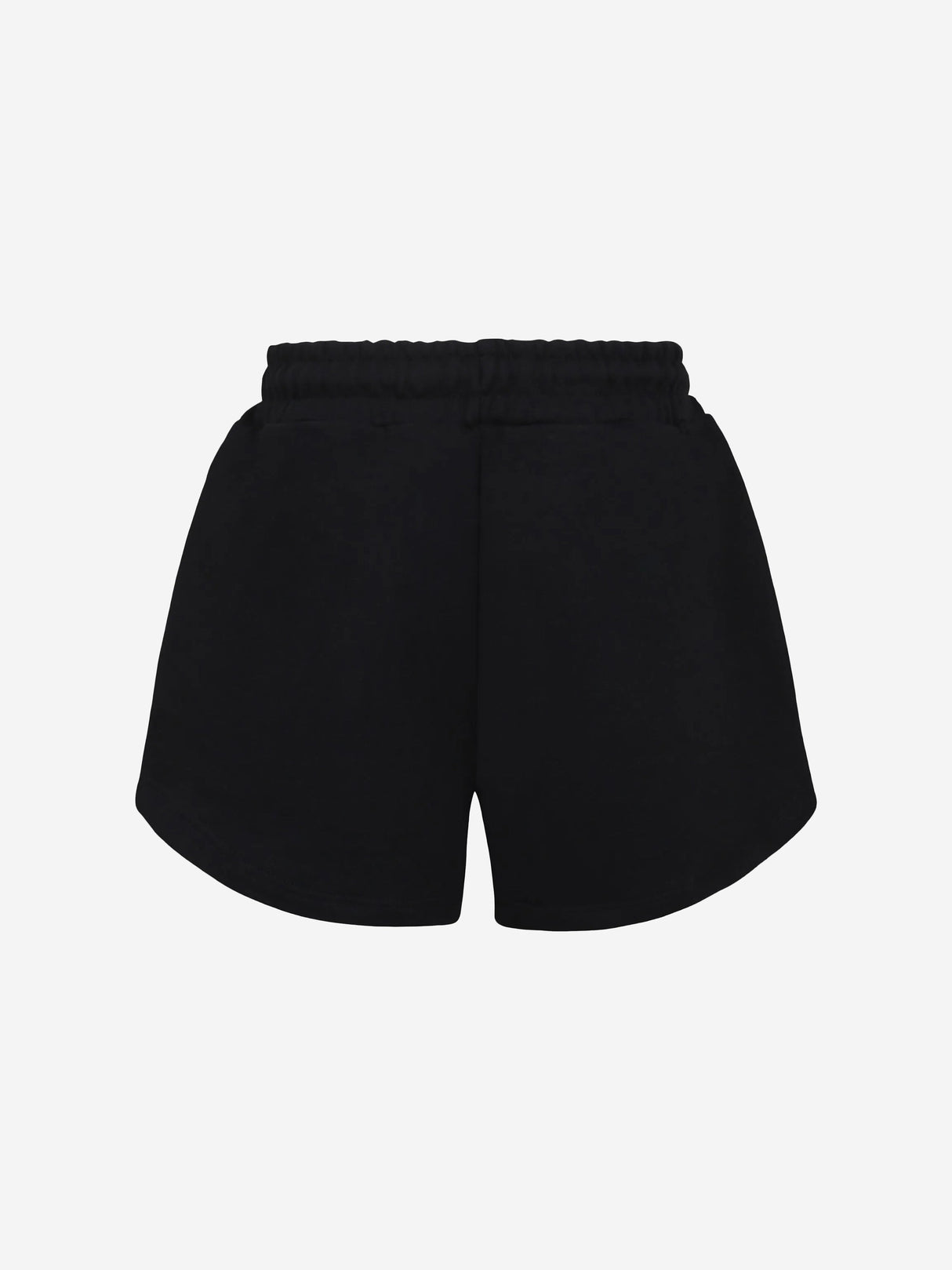 MSGM Girls Logo Shorts in Black