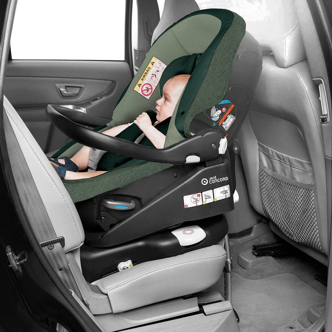 Jane Matrix Light 2 + Isofix Base, 0-18 months, Dim Grey (OPEN BOX)