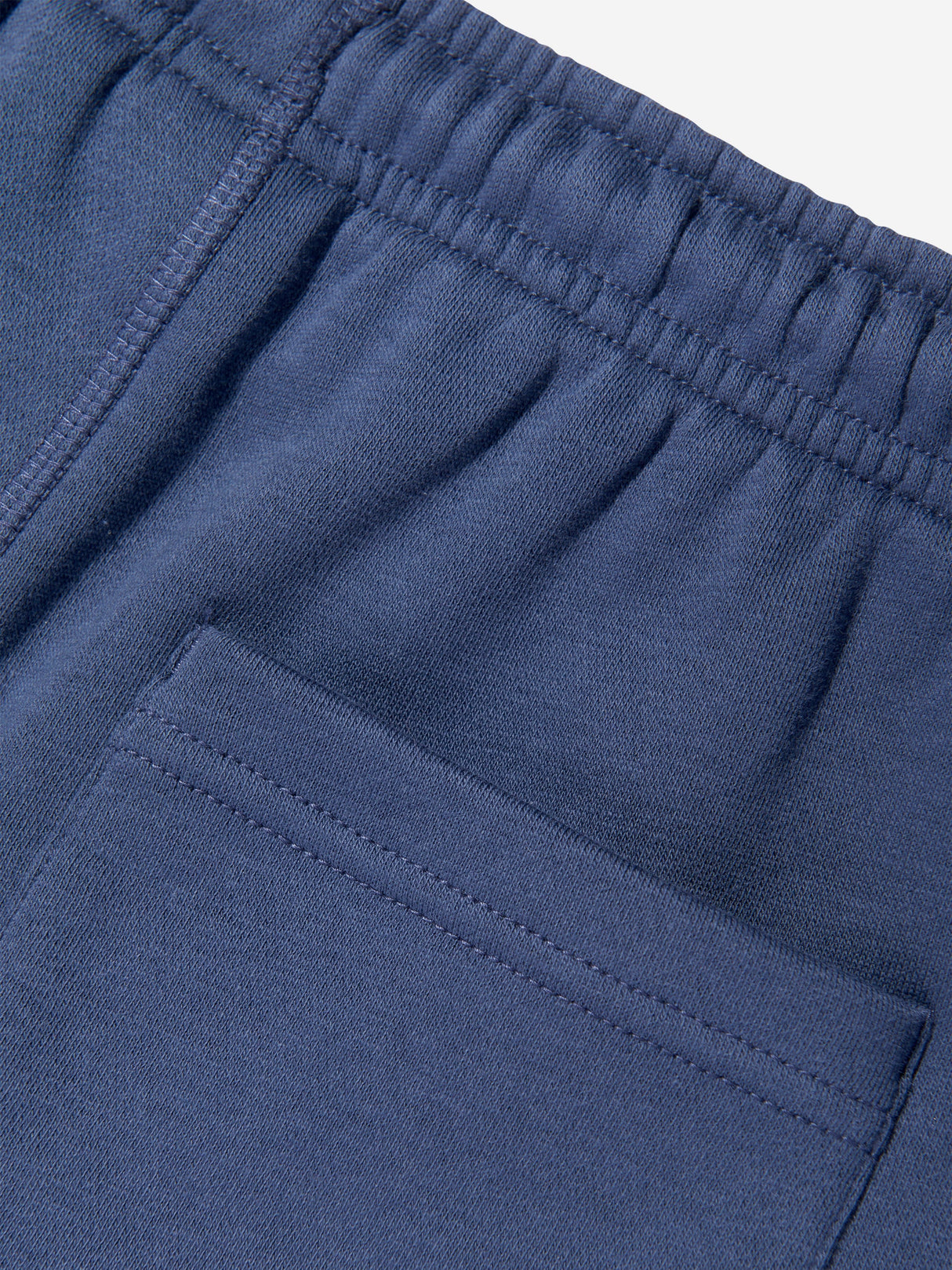 New Balance Boys Brush Back Small Logo Joggers in Navy