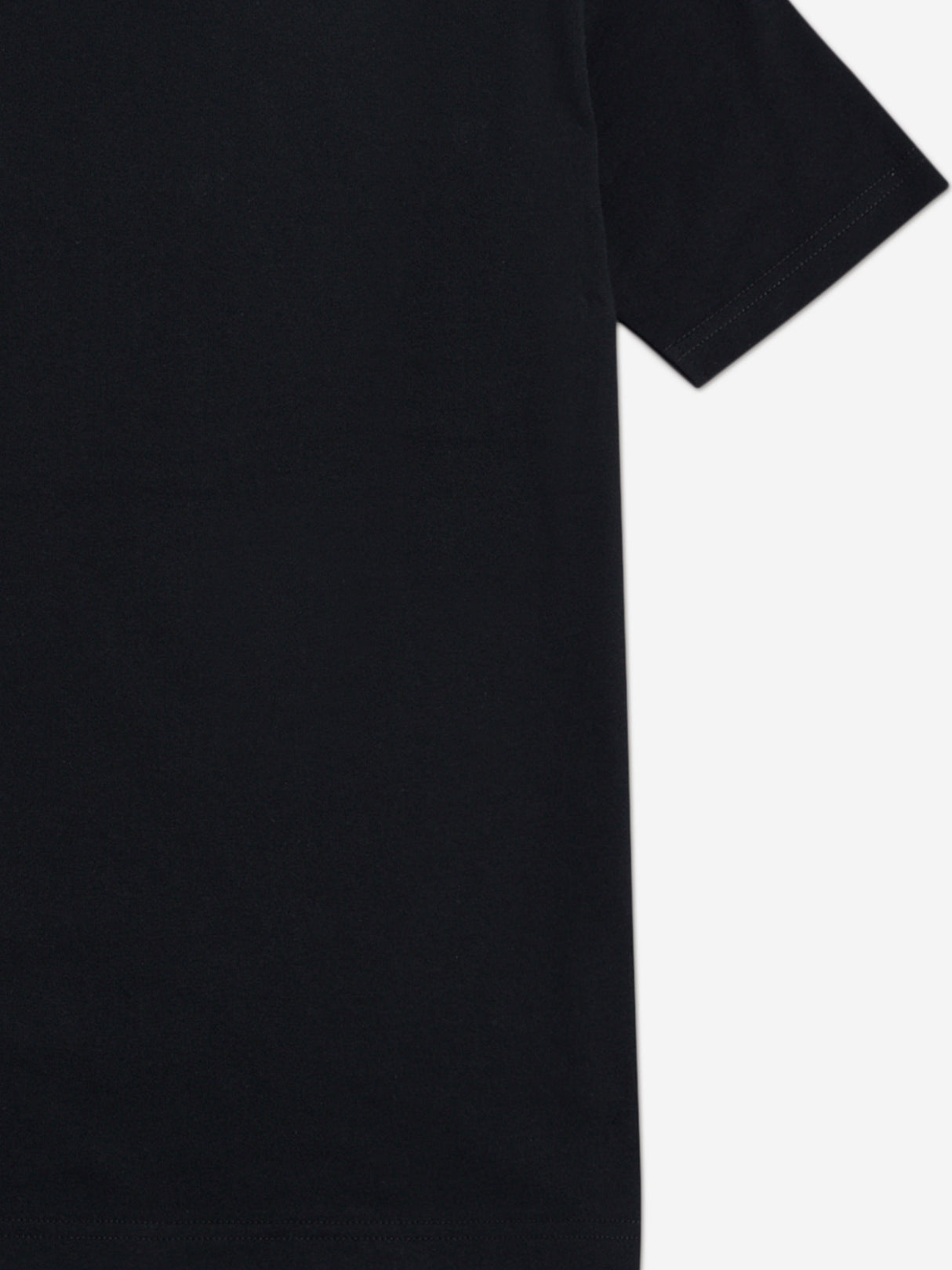 New Balance Boys Jersey Stacked Logo T-Shirt in Black