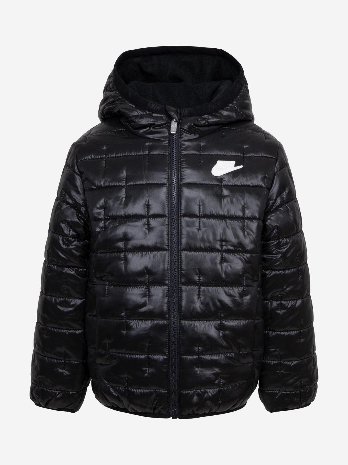 Nike Girls Positive Quilted Jacket in Black