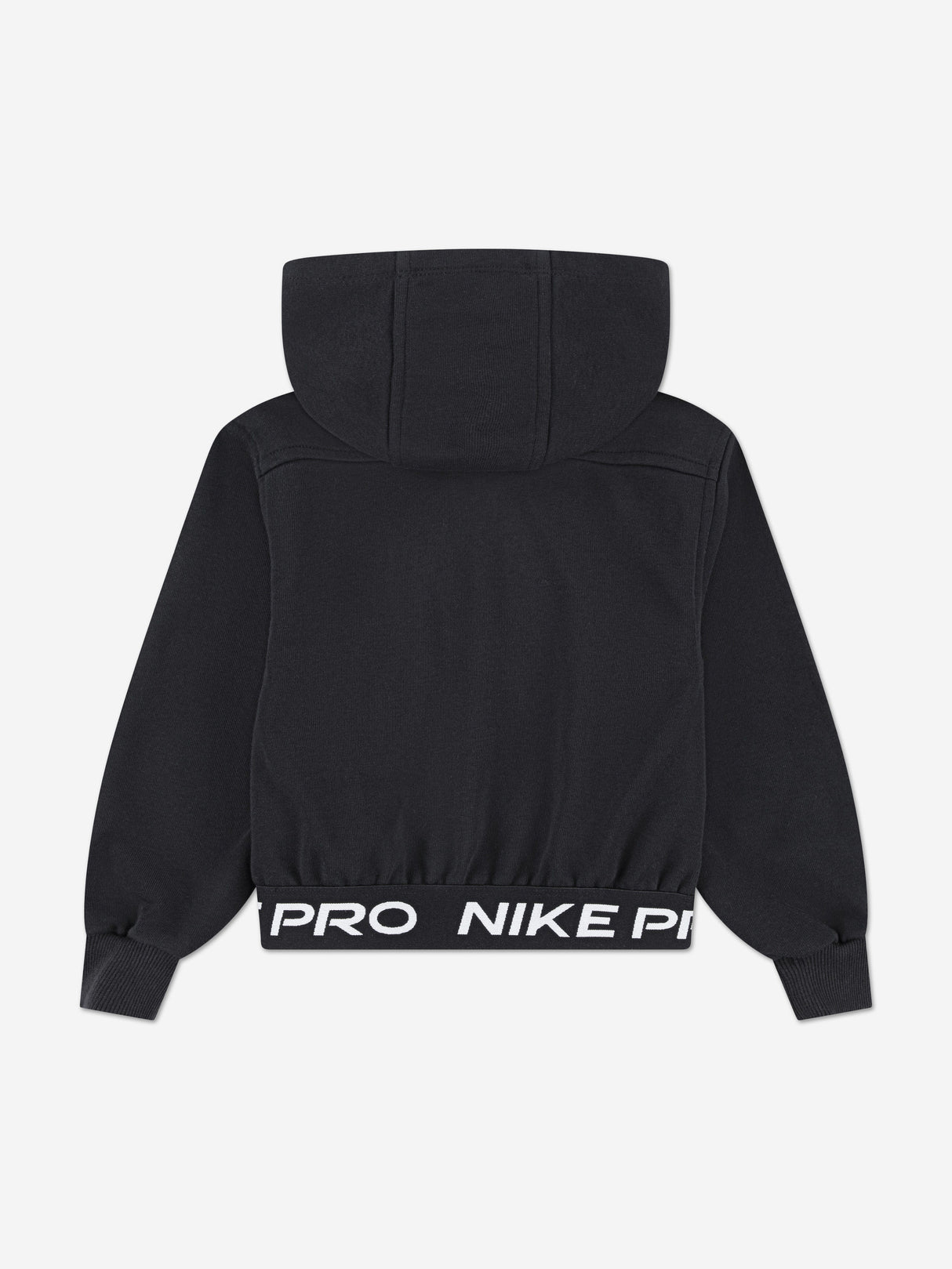 Nike Girls NP Essentials Zip Up Top in Black