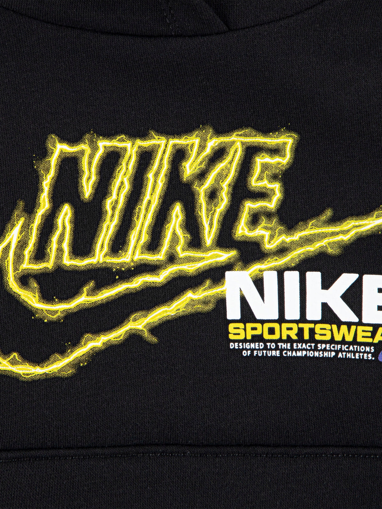 Nike Boys NSW Fleece Tracksuit in Black