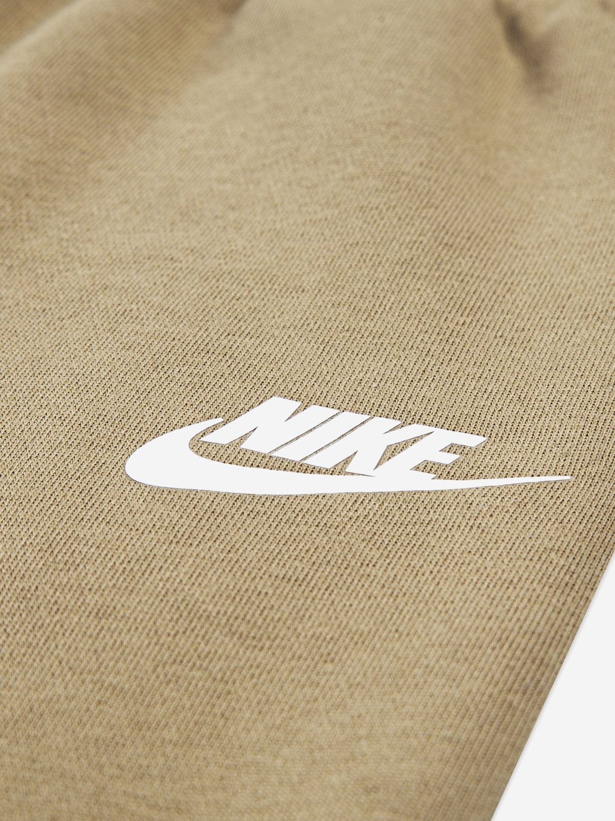 Nike Boys NSW Fleece Tracksuit in Beige