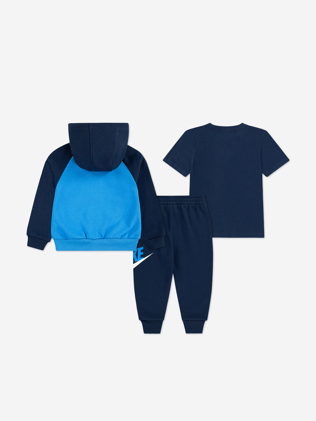 Nike Kids Colourblock HBR Tracksuit in Navy