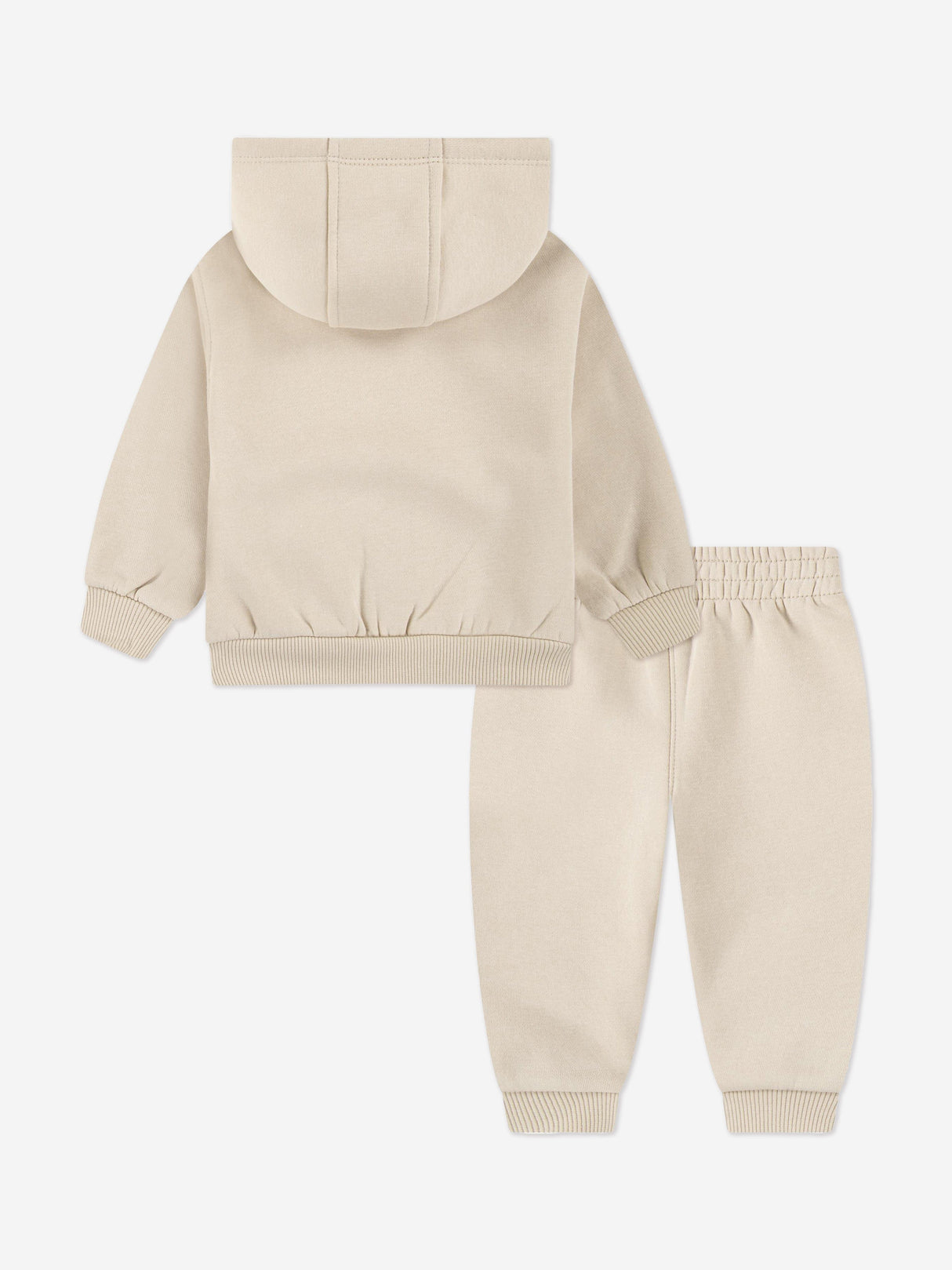 Nike Kids LBR Full Zip Club Tracksuit in Beige