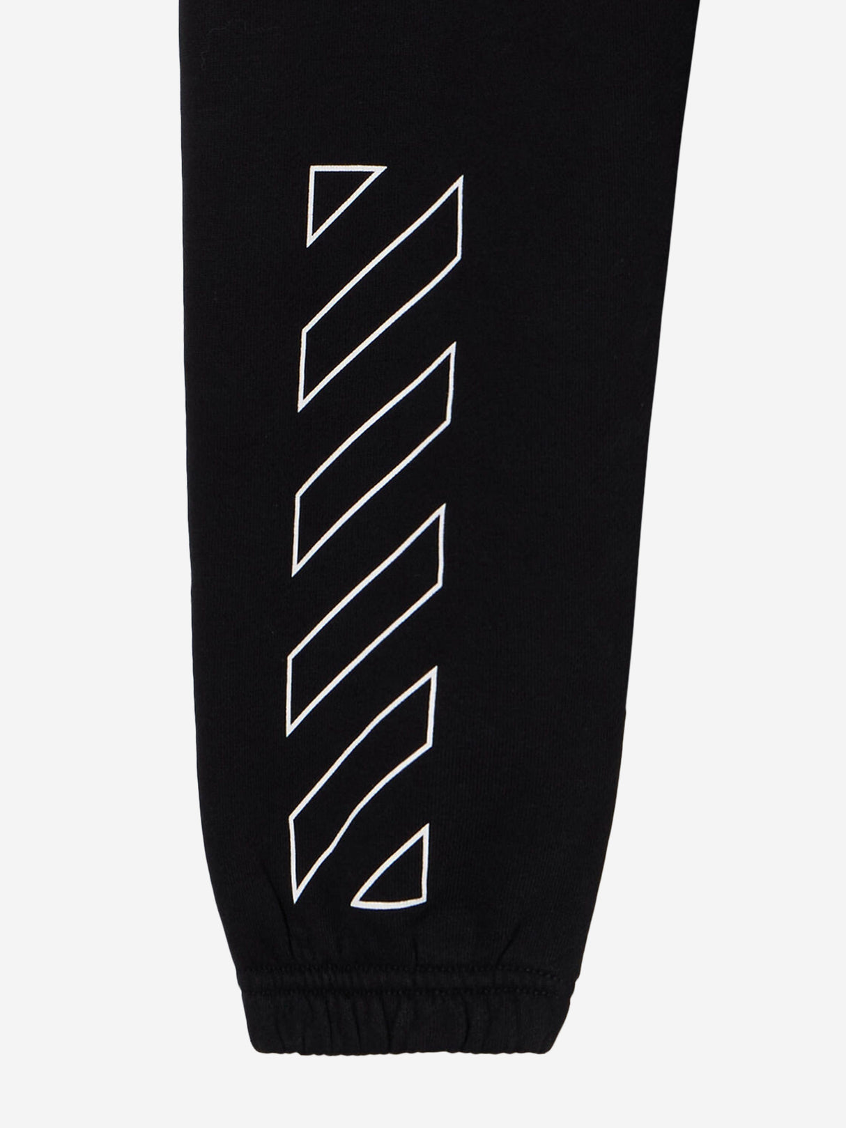 Off-White Kids Bookish Diagonal Joggers in Black