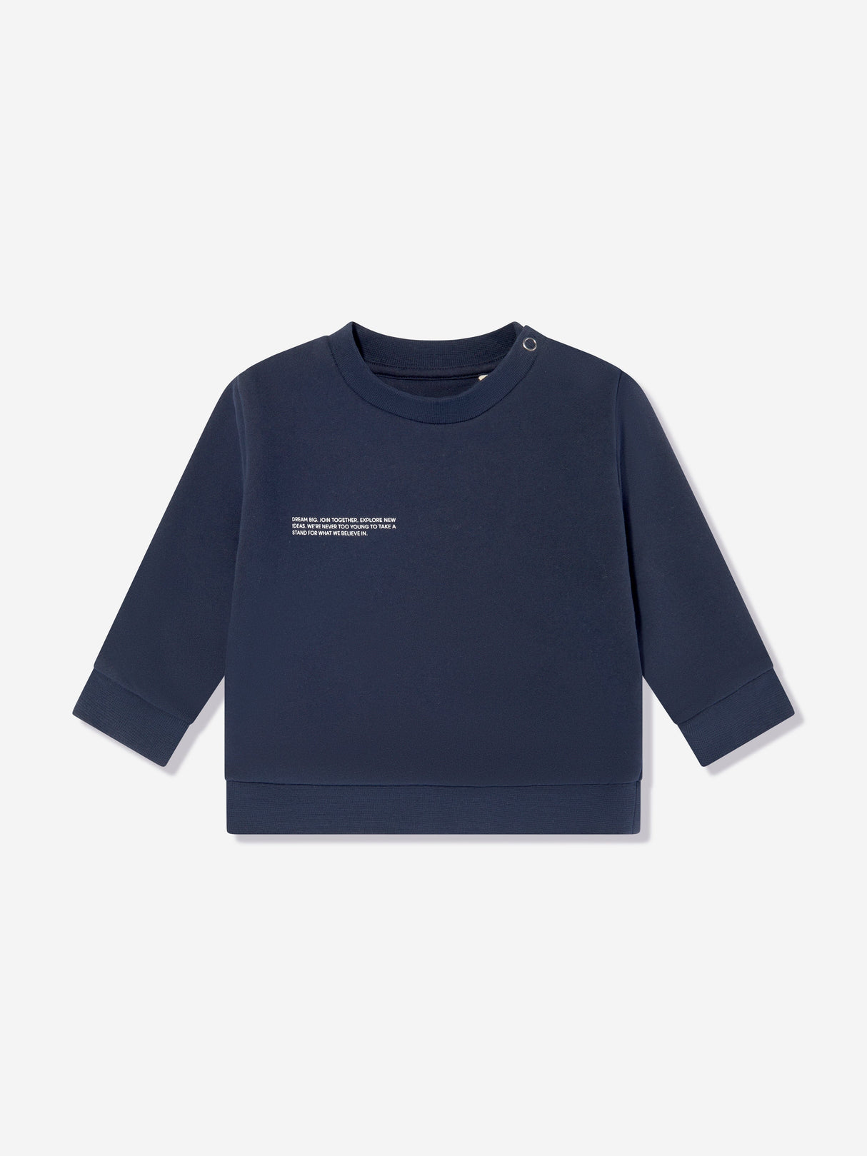 PANGAIA Baby 365 Midweight Sweatshirt in Navy