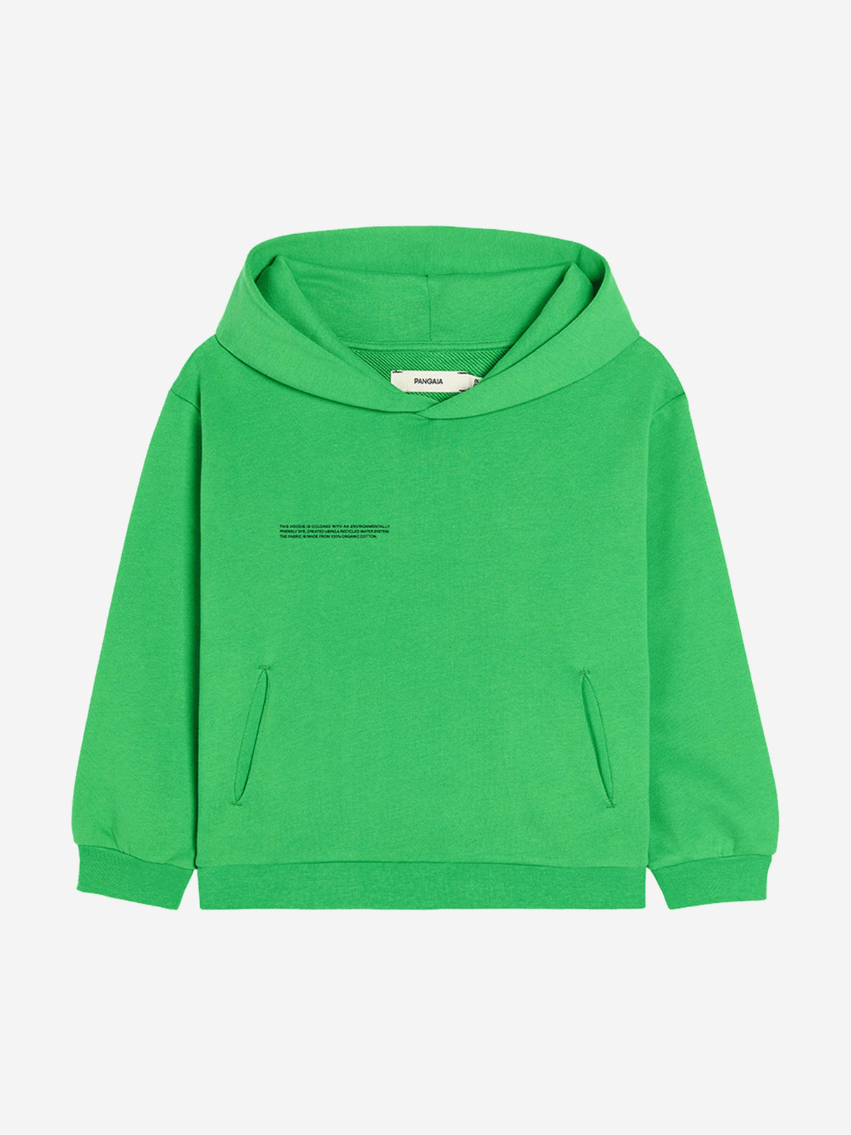 PANGAIA Kids 365 Midweight Hoodie in Green