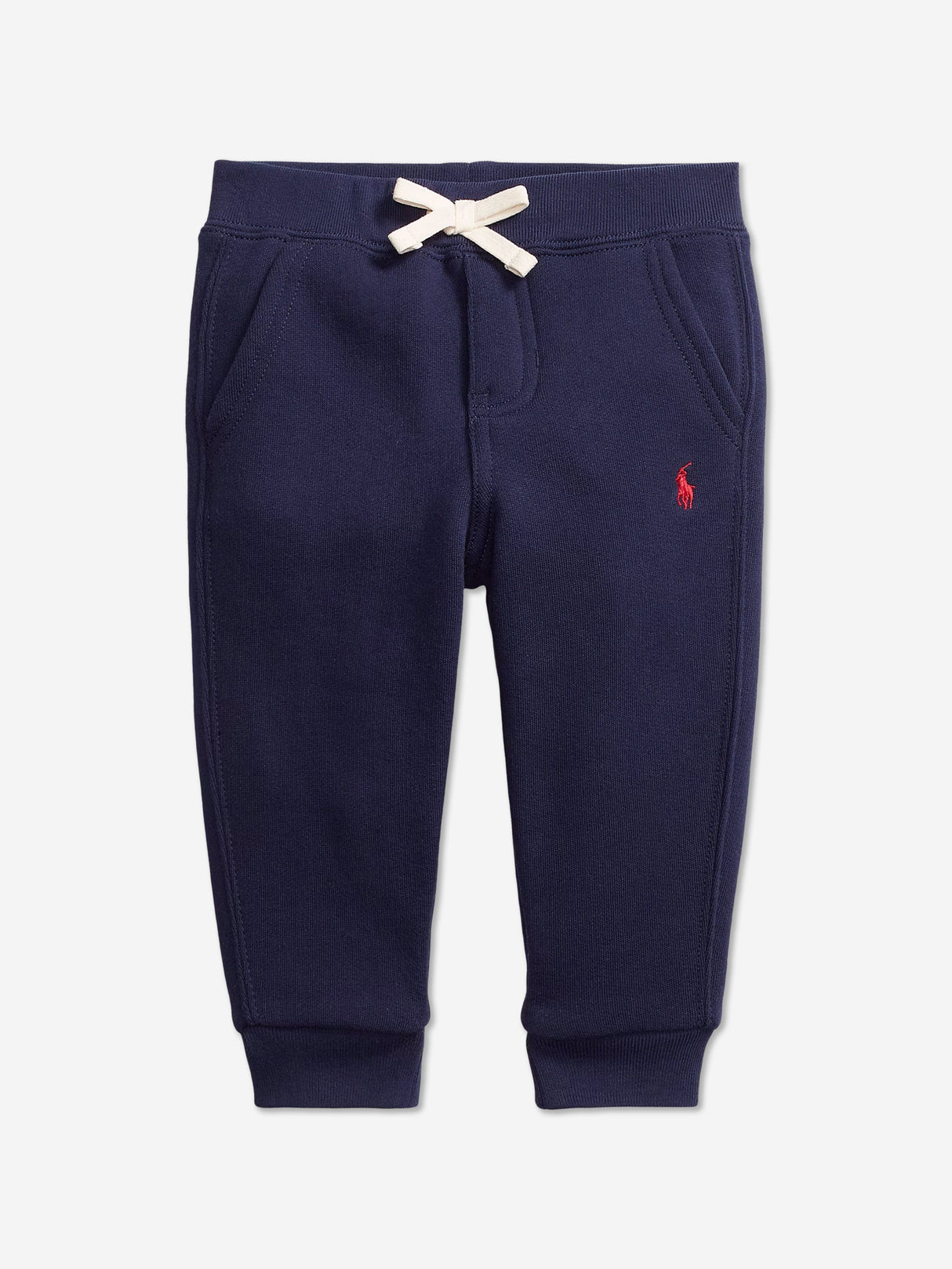 Ralph Lauren Baby Boys Fleece Joggers in Navy