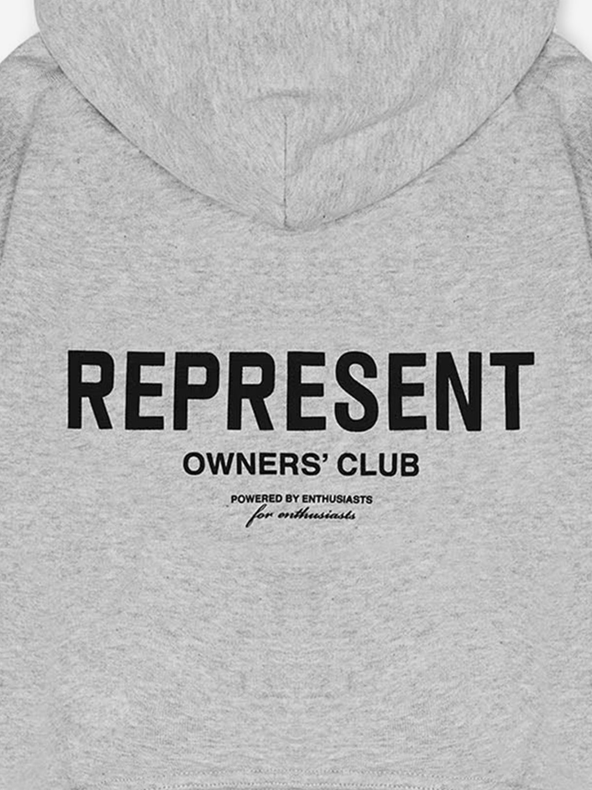 REPRESENT Kids Mini Owners Club Hoodie in Grey