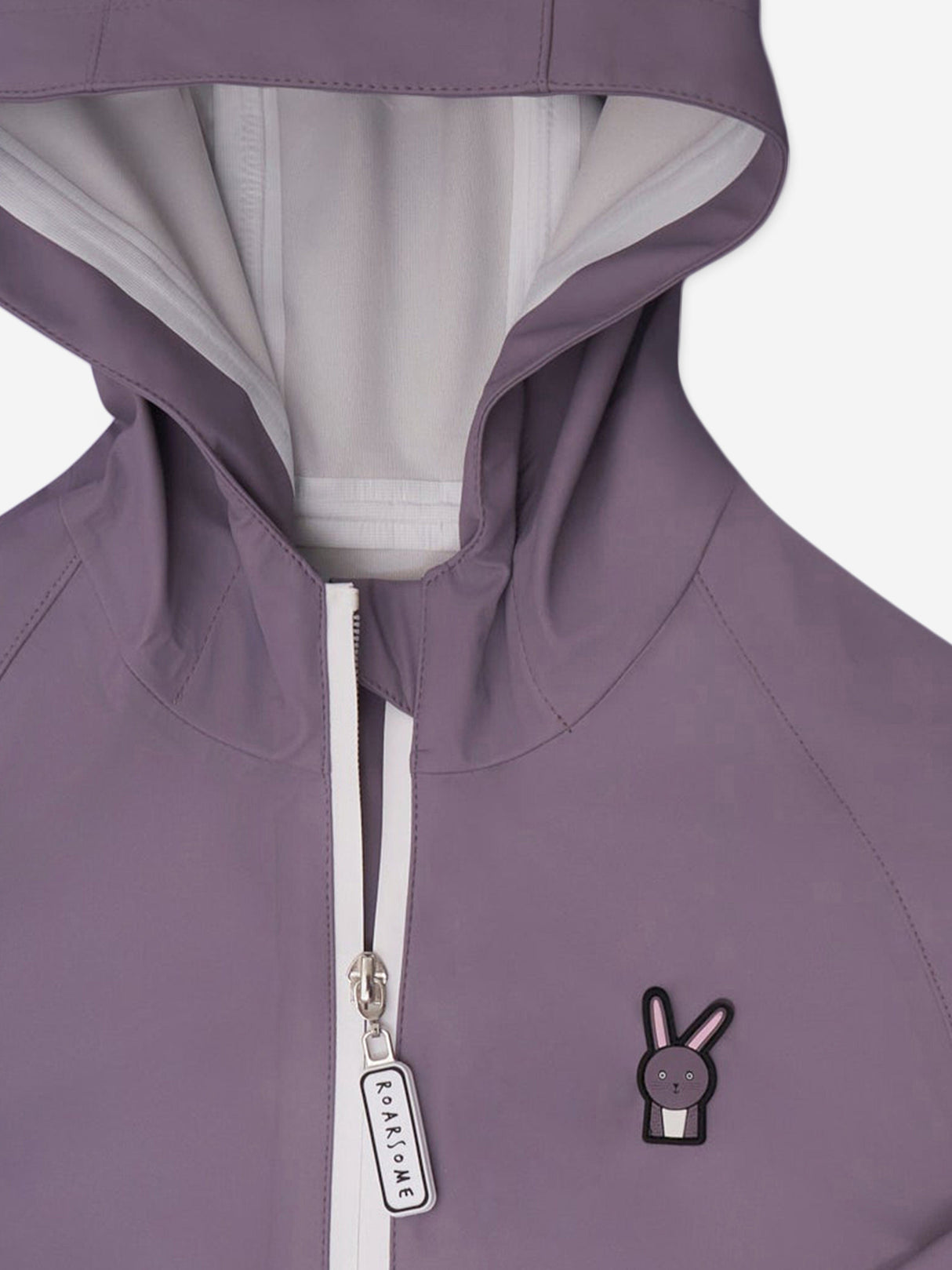 Roarsome Girls Hop The Bunny Puddlesuit in Purple
