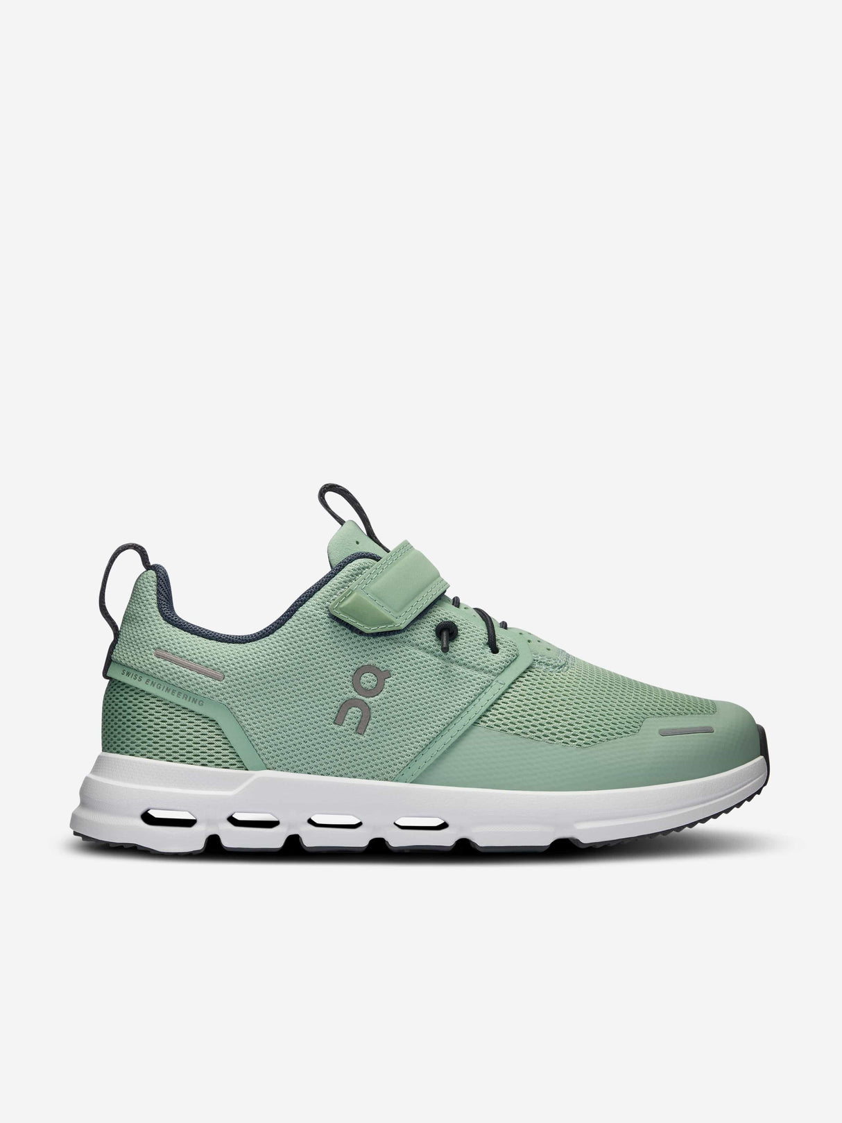 On Running Kids Cloud Play Trainers in Green