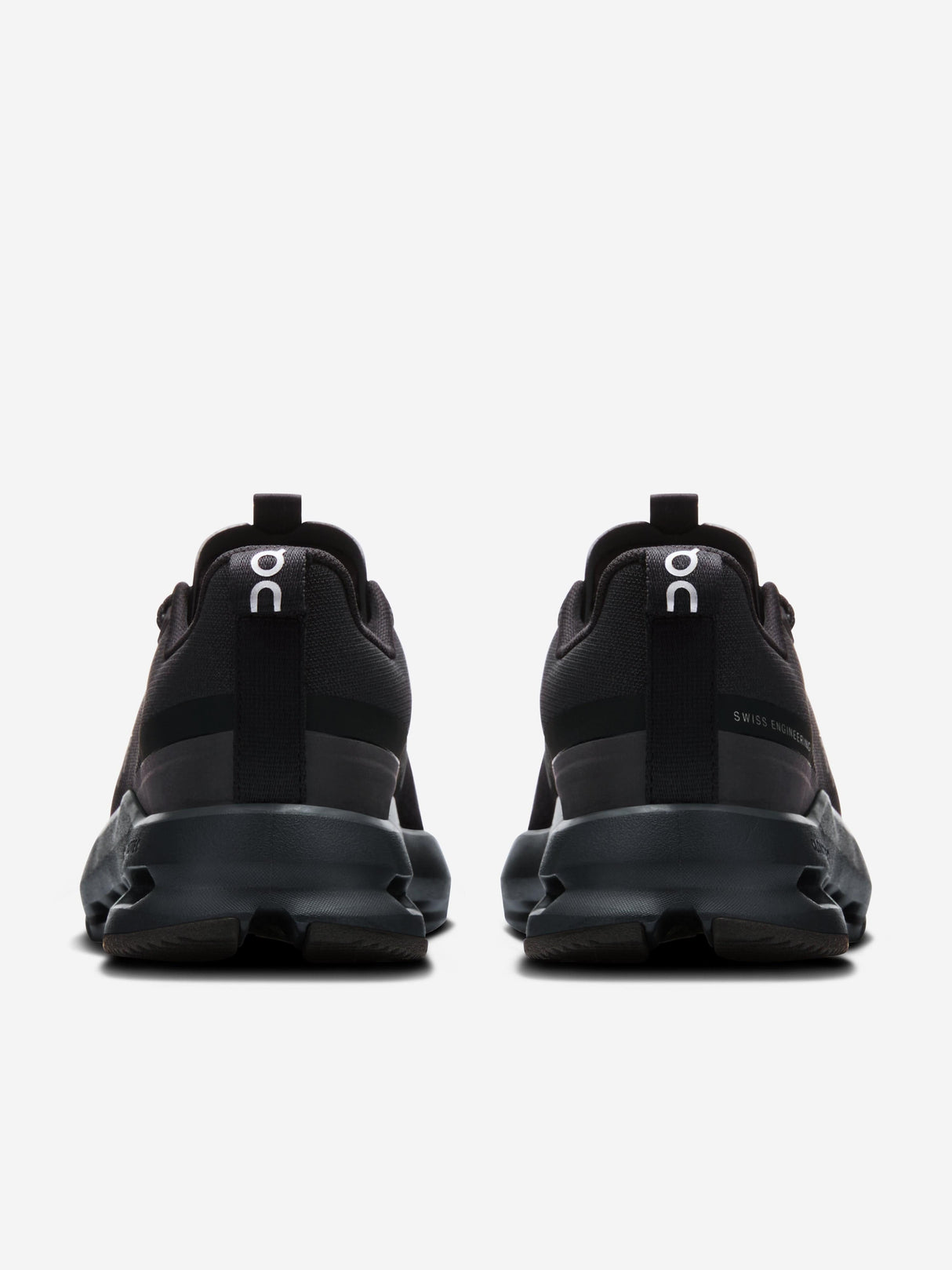 On Running Kids Cloudnova Trainers in Black