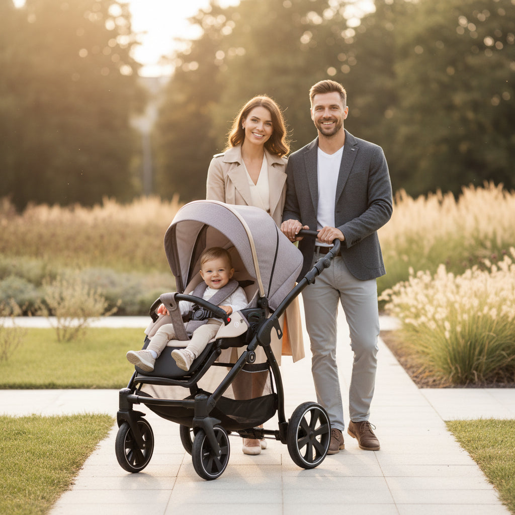 Noordi Sole Go 3in1 + Travel Carrier Car Seat, Chateau Grey