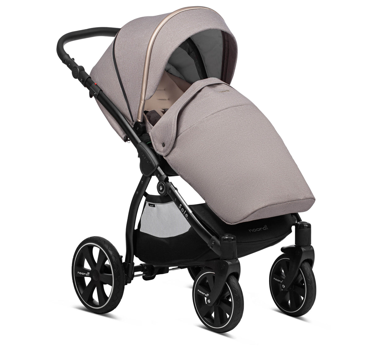 Noordi Sole Go 3in1 + Travel Carrier Car Seat, Beige