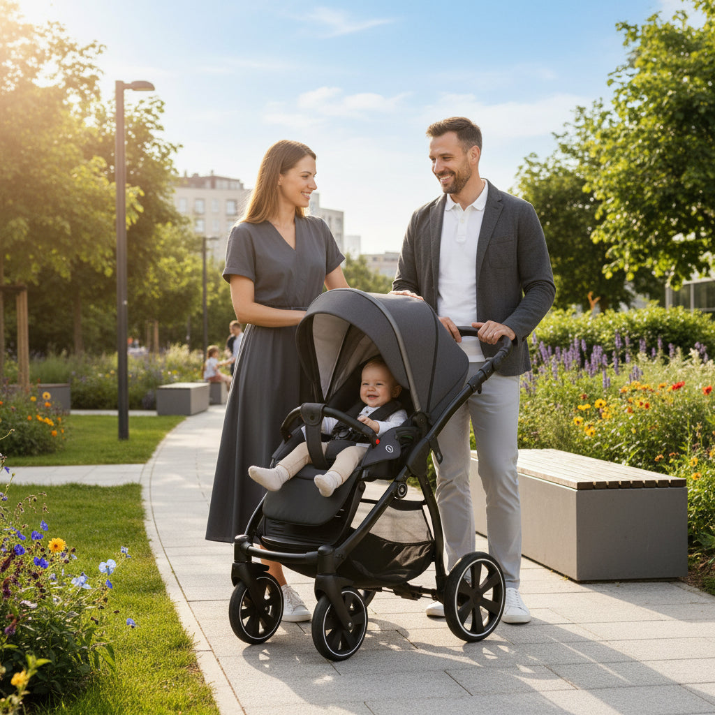 Noordi Sole Go 3in1 + Travel Carrier Car Seat, Black