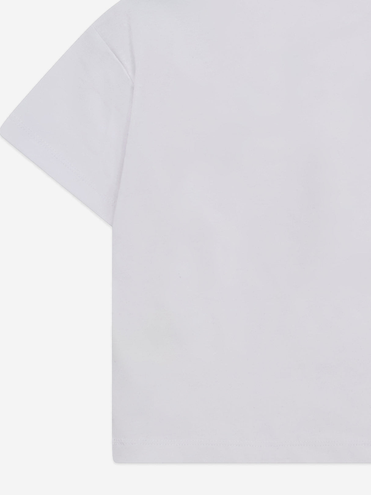 The Couture Club Kids Emblem Applique T-Shirt in White