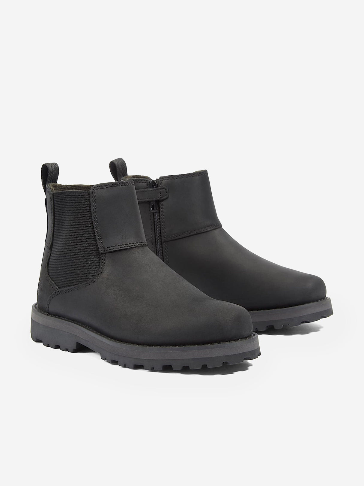 Timberland Kids Courma Mid Chelsea Boots in Black