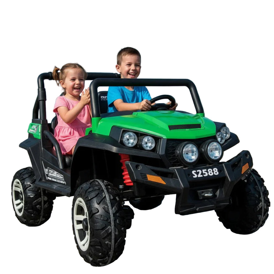 Ranch Wagon 24V Electric Ride-On Buggy, 4x4, 3-10 years