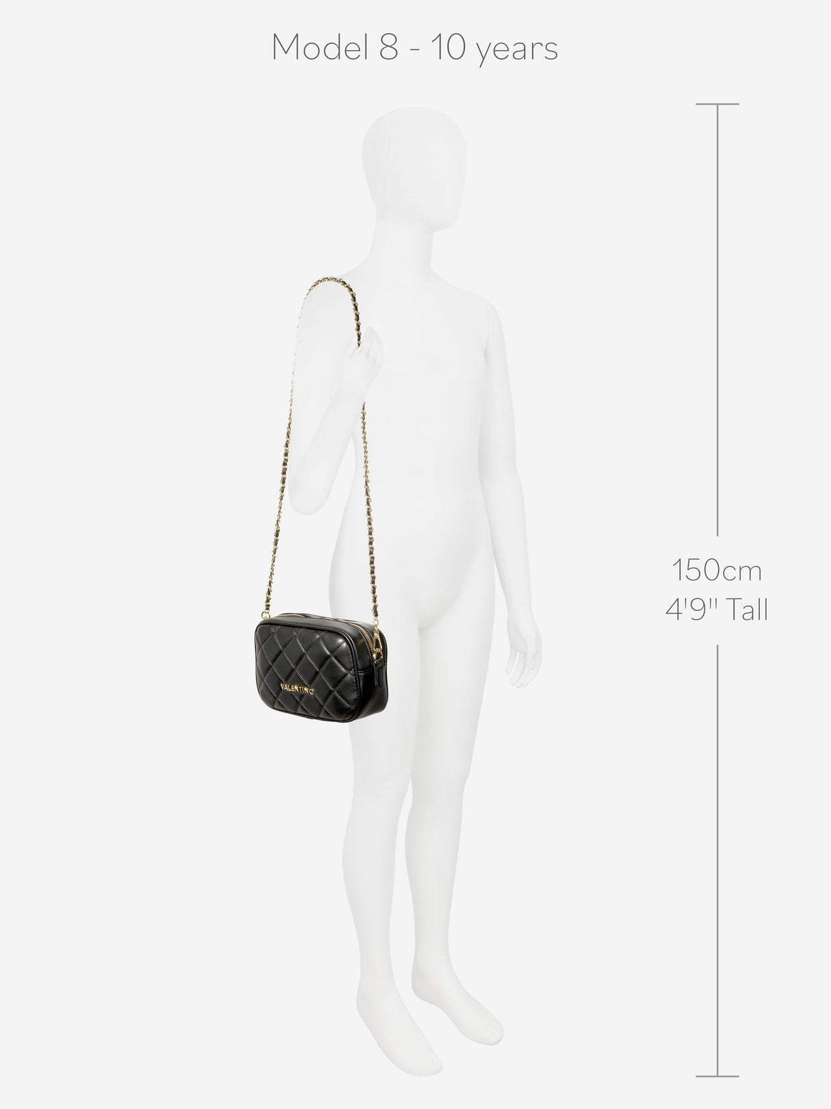 Valentino Ocarina Crossbody Bag in Black (20cm)