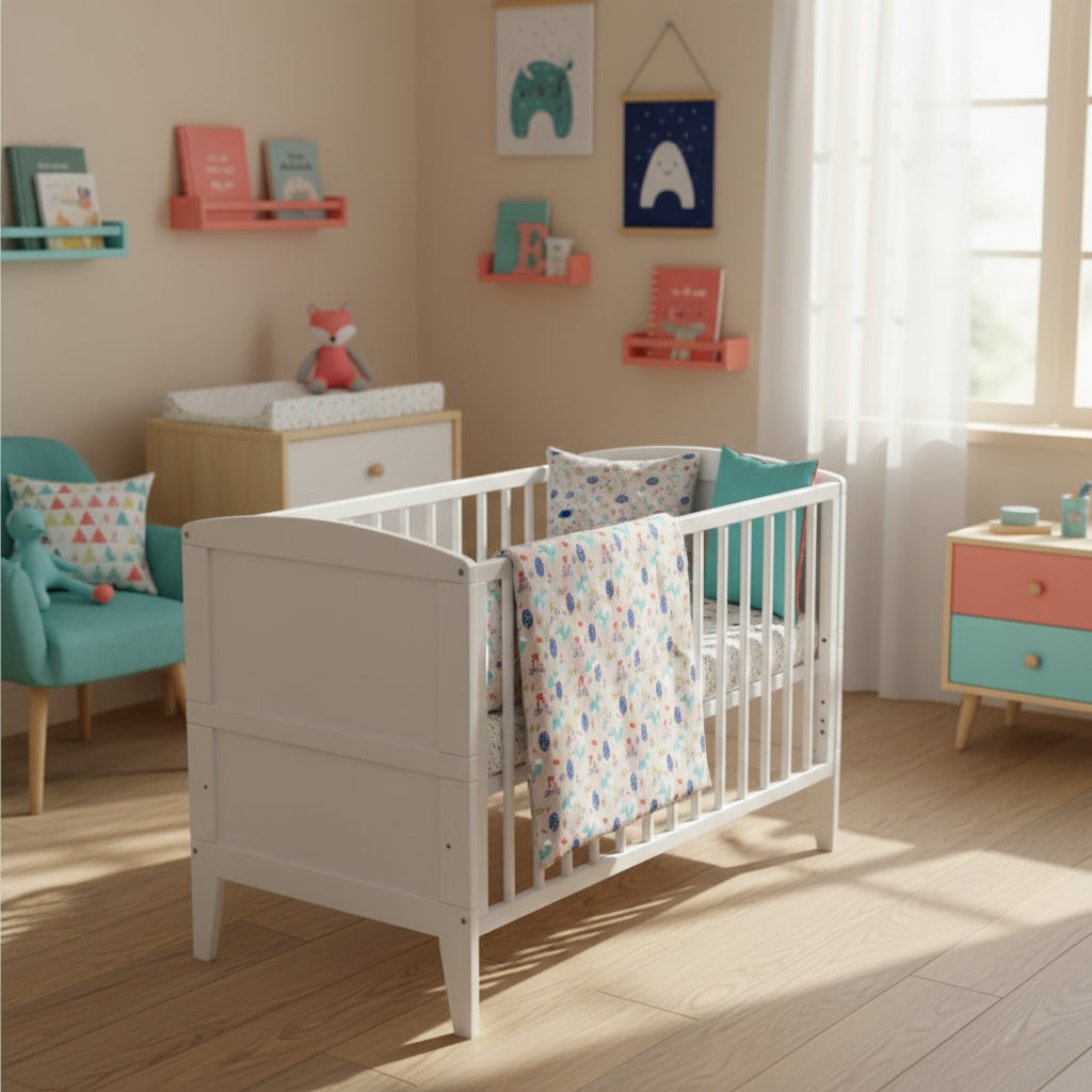 Woody Organic Cotton Junior All-in-One 4.0 Tog Quilt Bedding Set