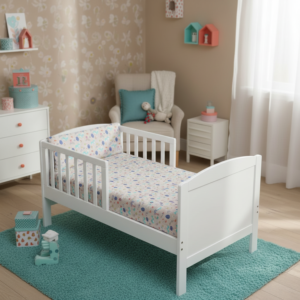 Woody Organic Cotton Junior All-in-One 4.0 Tog Quilt Bedding Set