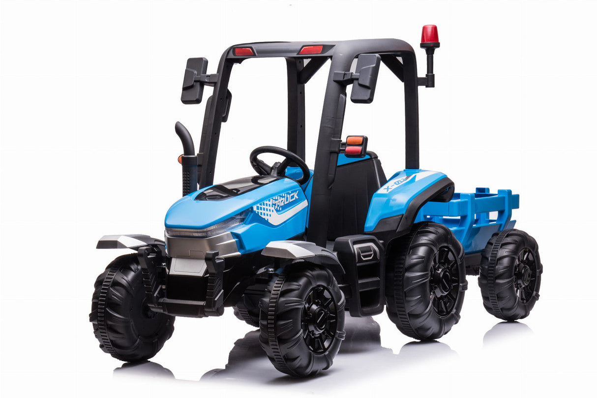 AgriPow 24V Electric Ride-On Tractor with Trailer 3–8 Years