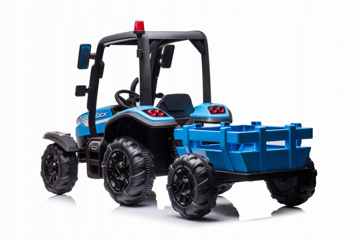 AgriPow 24V Electric Ride-On Tractor with Trailer 3–8 Years