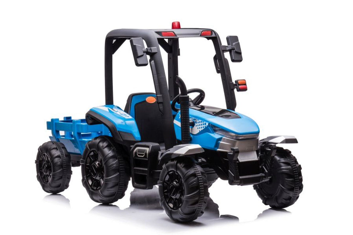 AgriPow 24V Electric Ride-On Tractor with Trailer 3–8 Years