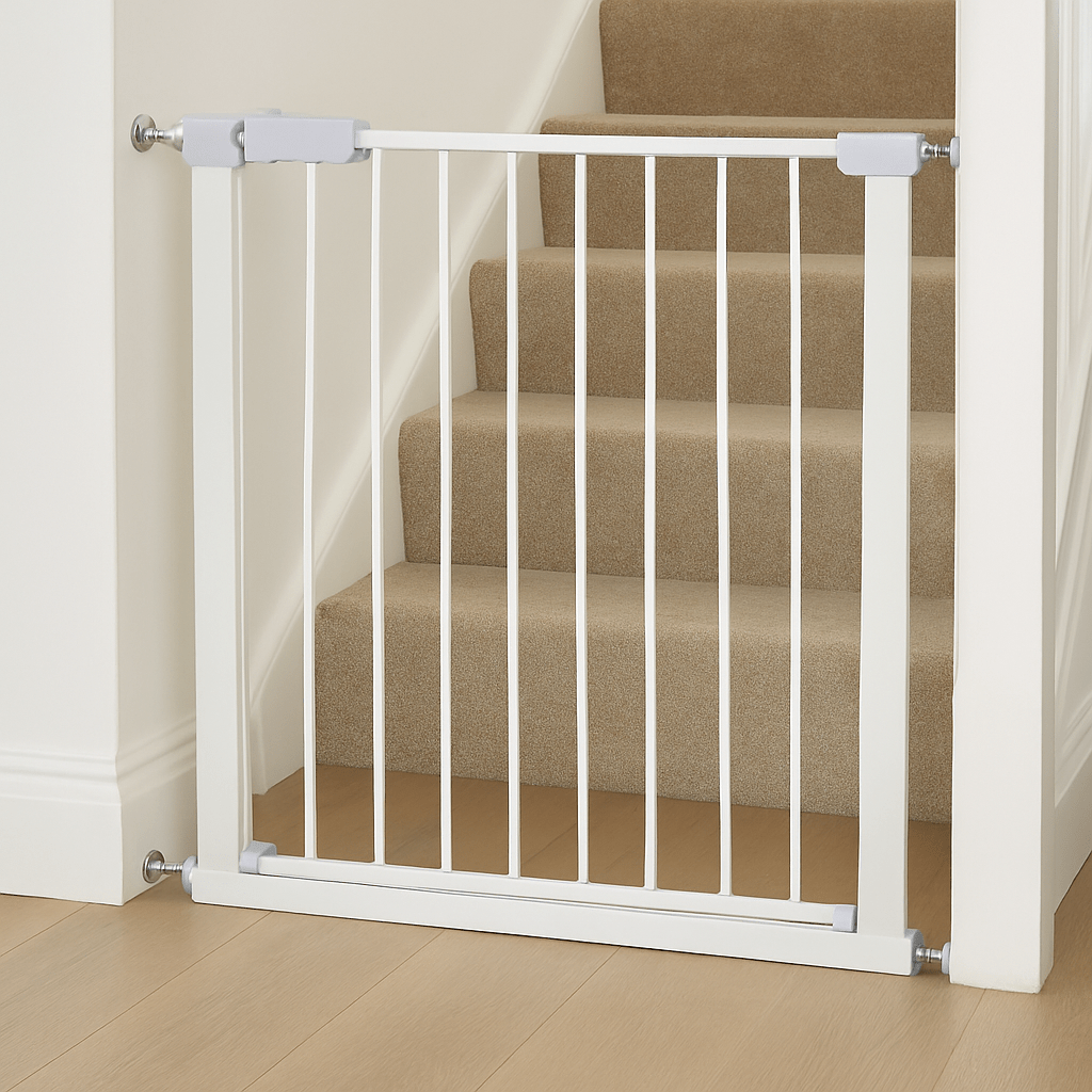 Baby Safety Stair Gate Pressure Fit Extra Wide No Drill