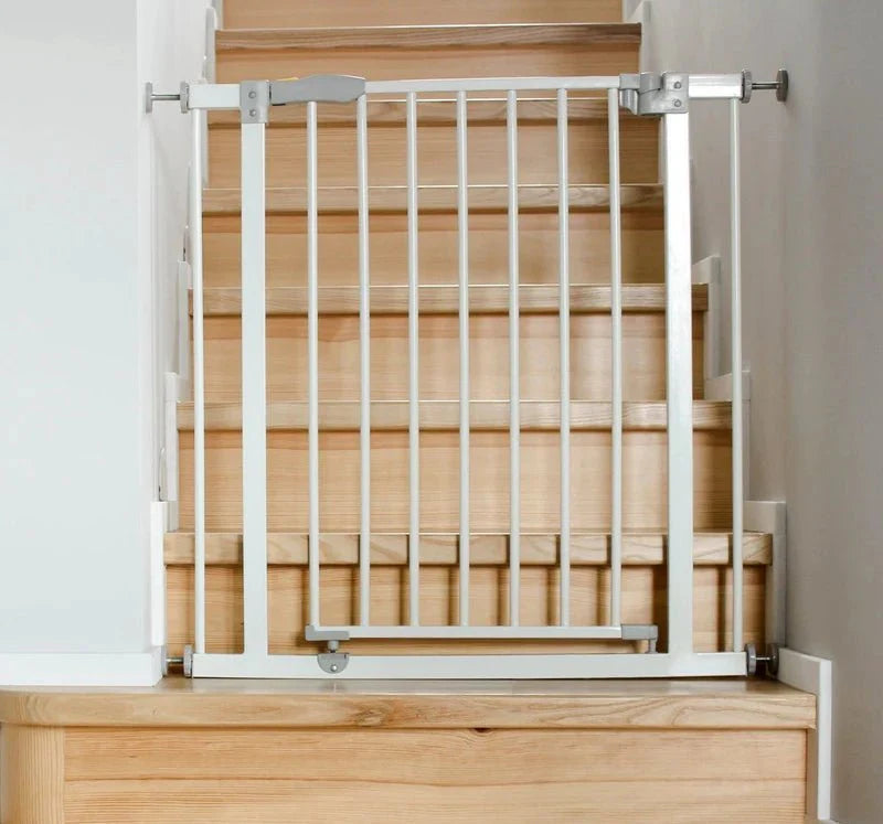 Baby Safety Stair Gate Pressure Fit Extra Wide No Drill
