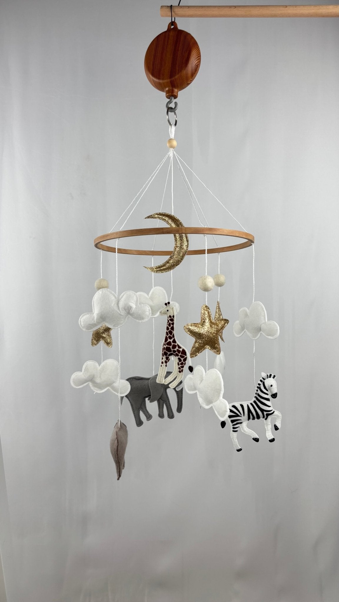 Safari Dreams Felt Cot Mobile