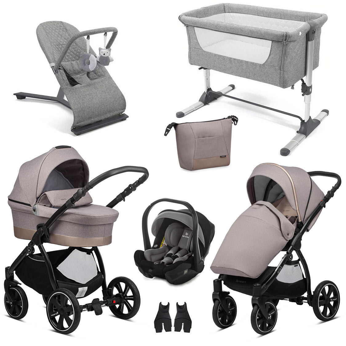 Noordi Sole Go 3in1 Travel System & Nursery Bundle