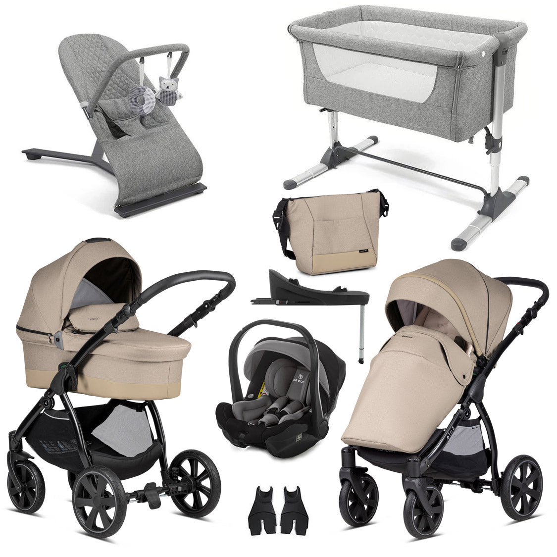 Noordi Sole Go 3in1 Travel System & Nursery Bundle