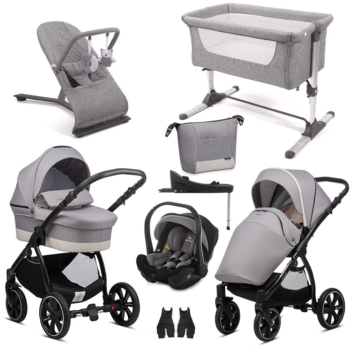 Noordi Sole Go 3in1 Travel System & Nursery Bundle