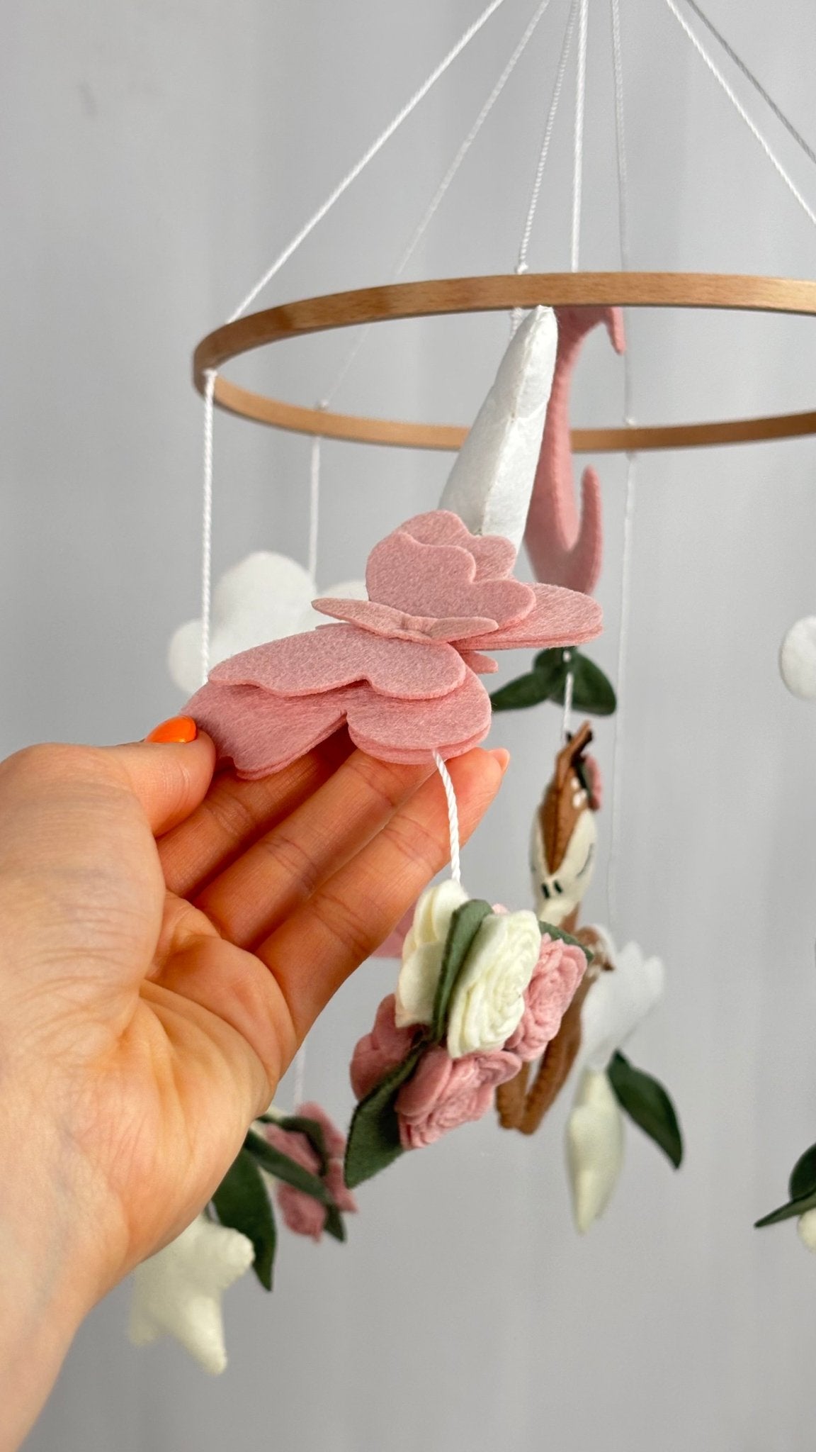 The Fawn’s Garden Cot Mobile