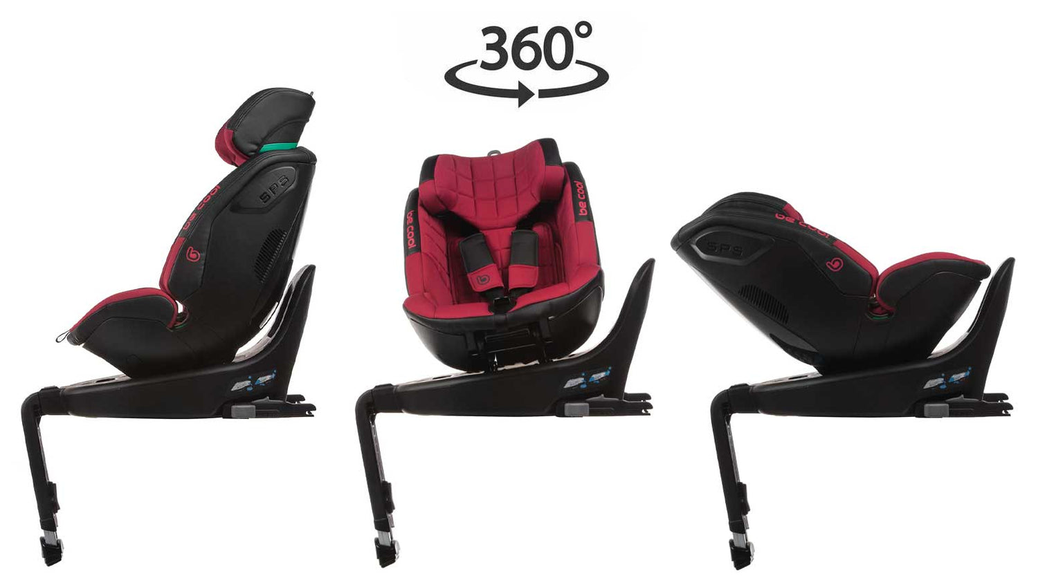 Be Cool Zeus i-Size 360 Swivel Car Seat 40-125cm, 0-6 Years