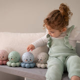 Cloud B Twinkles To Go Octo™ Portable Octopus Star Projector Night Light for Babies, Pastel Blue
