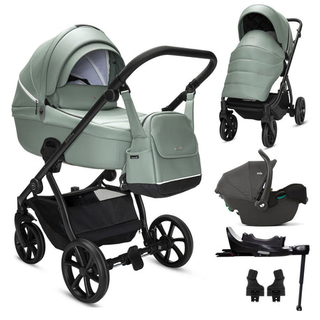 Noordi Fjordi V2 Leather 3in1 with Joie i-Snug 2 Car Seat