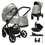 Noordi Fjordi V2 Leather - 3in1 with Travel Carrier Car Seat
